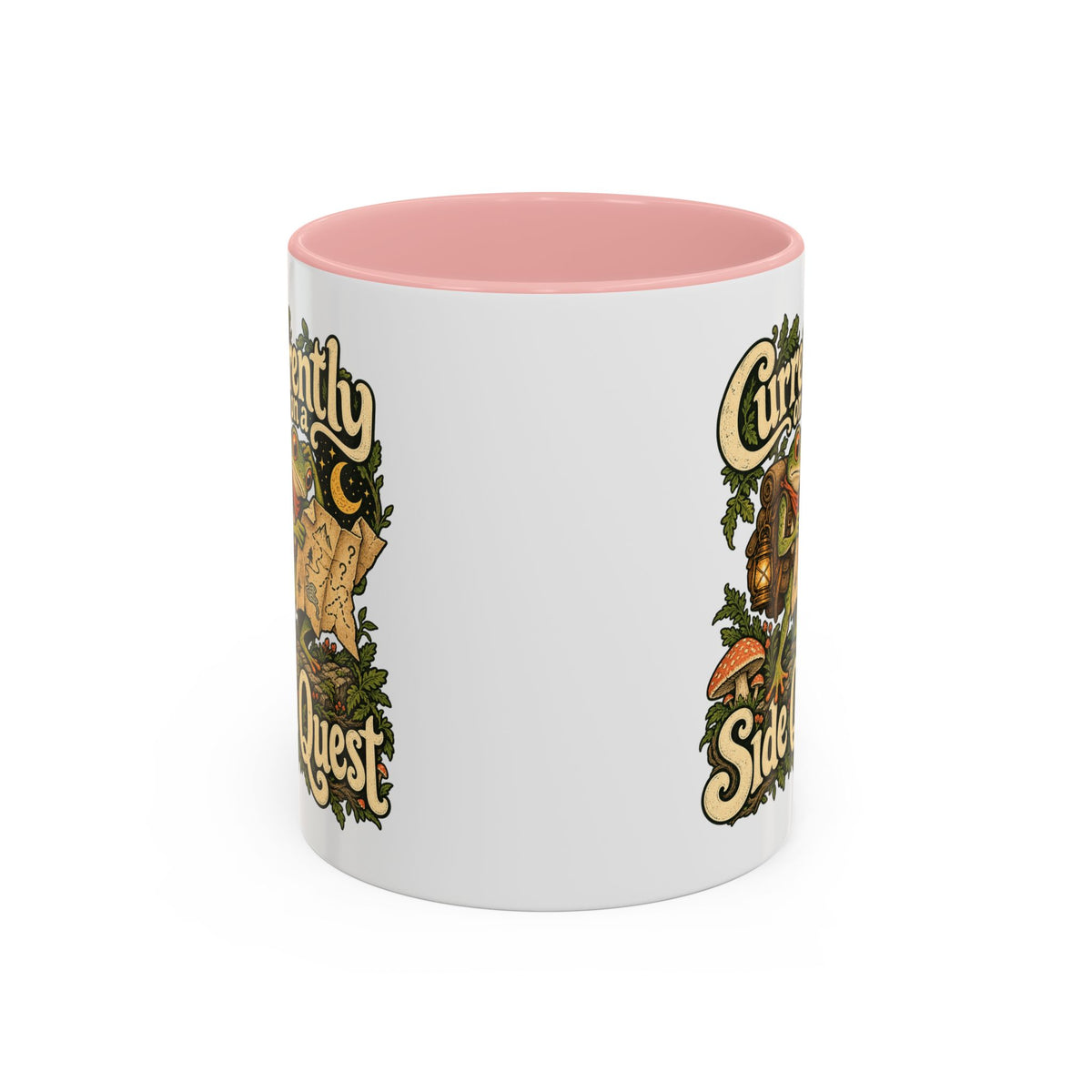 Currently on a Side Quest — Accent Mug