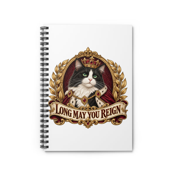 Royal Pet — Custom Pet Portrait Spiral Notebook