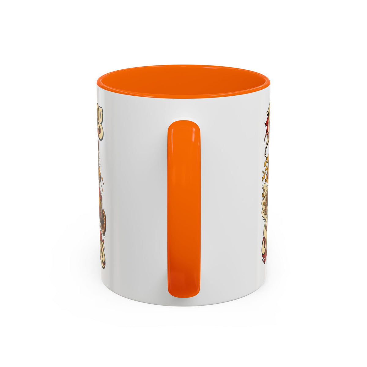 Running on Spite and Snacks — Accent Mug