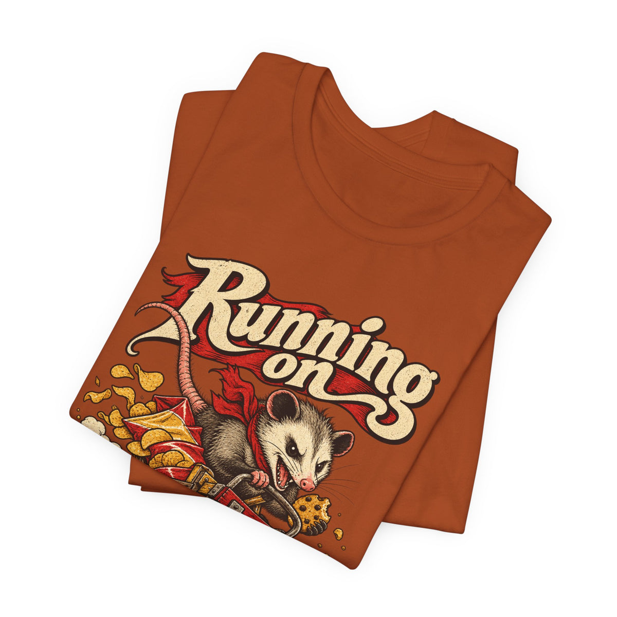 Running on Spite and Snacks — Unisex Tee