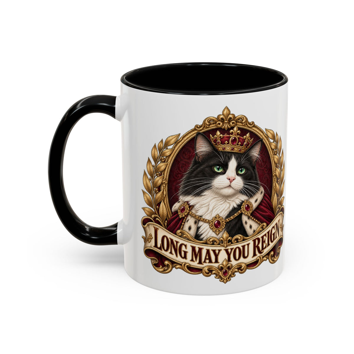 Royal Pet — Custom Pet Portrait Accent Mug