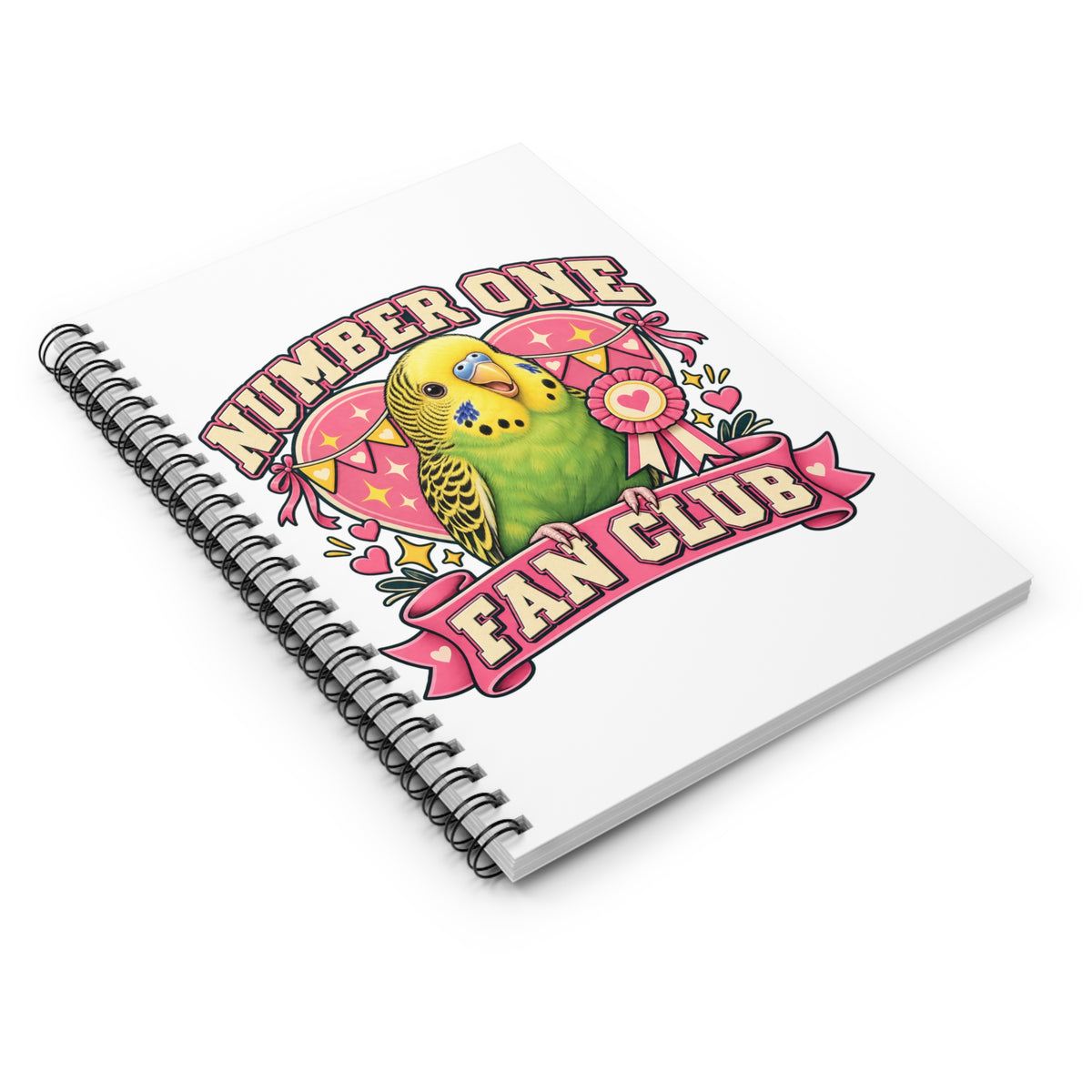 Pet Fan Club — Custom Pet Portrait Spiral Notebook