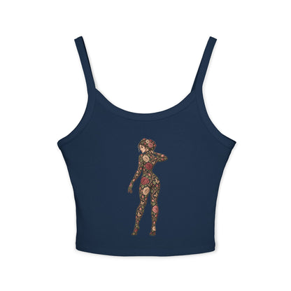 Thorn Garden Muse — Fitted Strap Cami