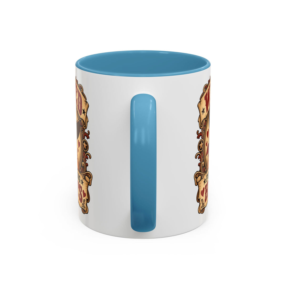 Heart Thief — Custom Pet Portrait Accent Mug