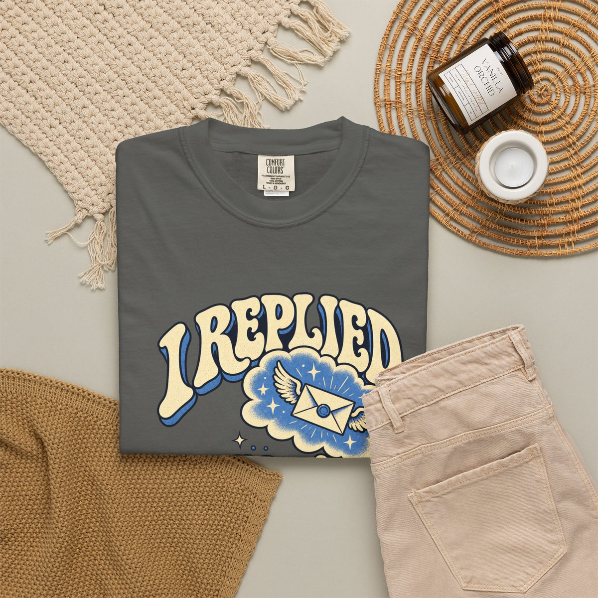 I Replied in My Head — Garment-Dyed Tee