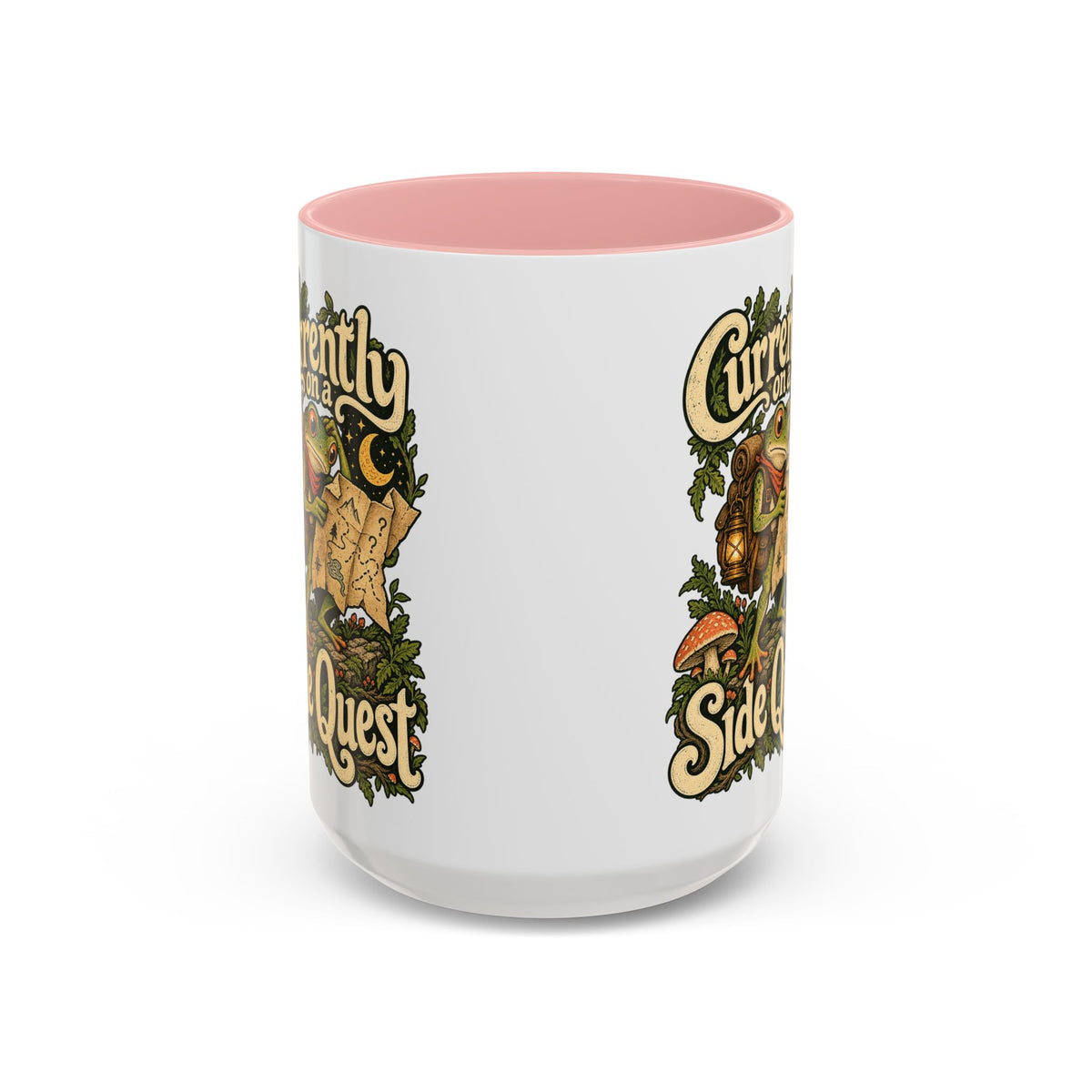 Currently on a Side Quest — Accent Mug