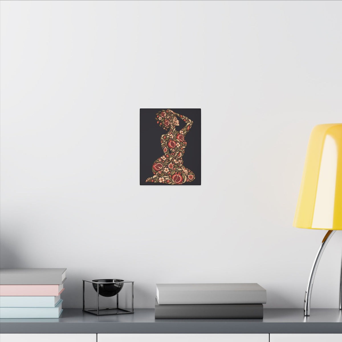 Wild Orchard Reverie — Matte Stretched Canvas