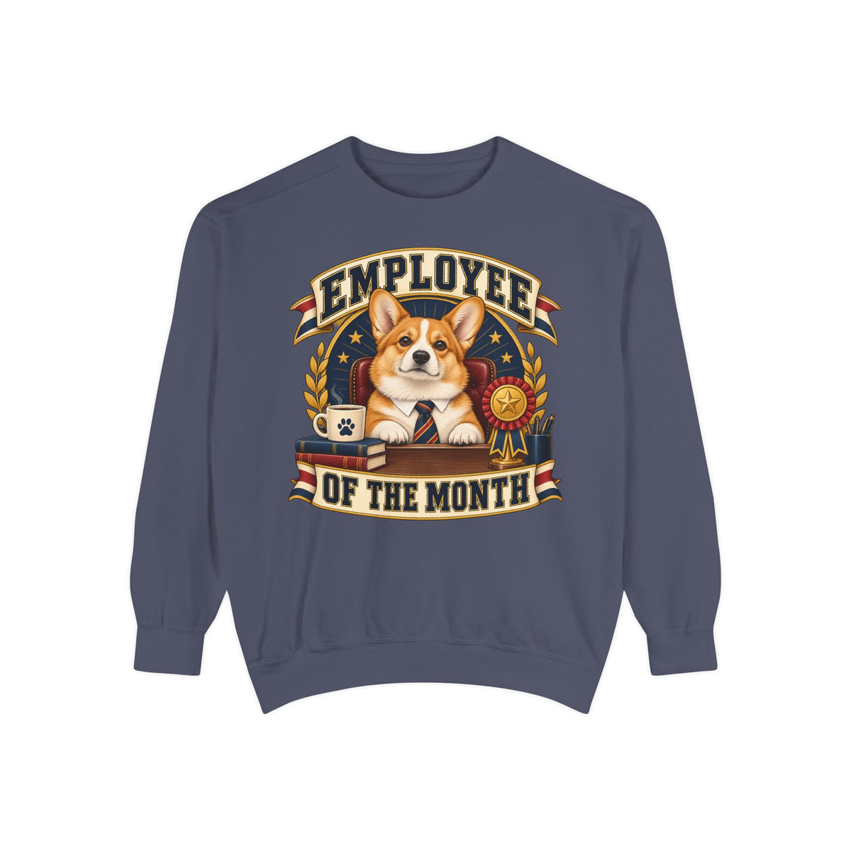 Employee of the Month — Custom Pet Portrait Crewneck