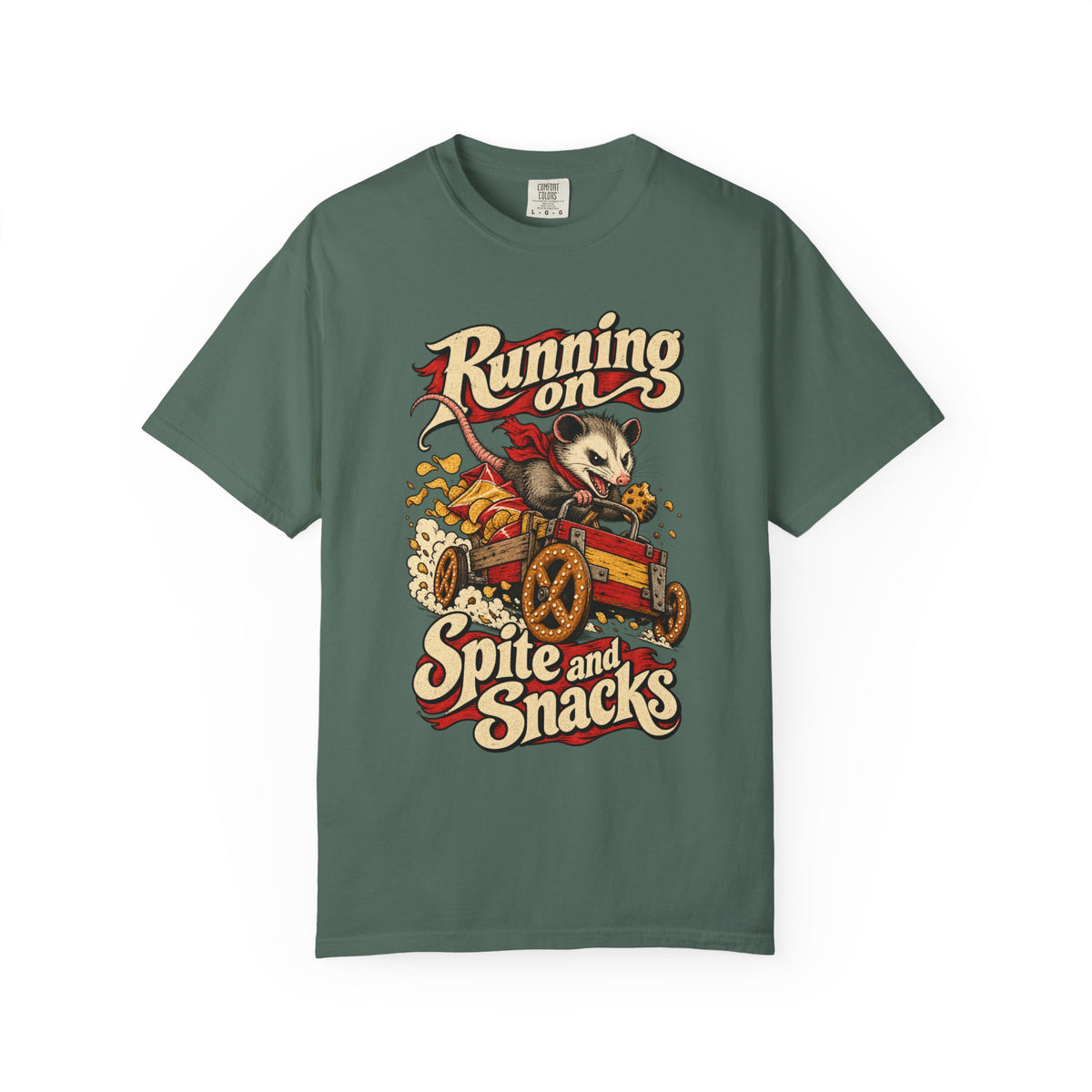Running on Spite and Snacks — Garment-Dyed Tee