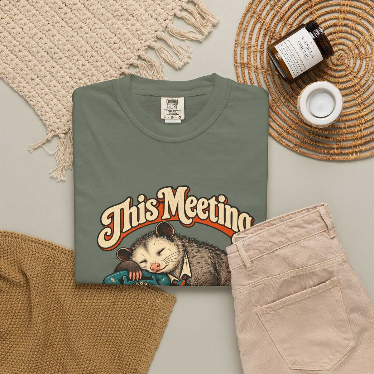 This Meeting Could Have Been a Nap — Garment-Dyed Tee