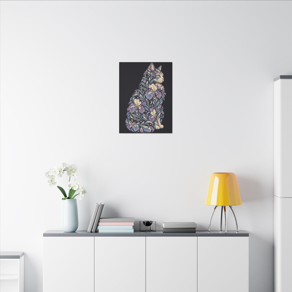 Iris Familiar — Matte Stretched Canvas