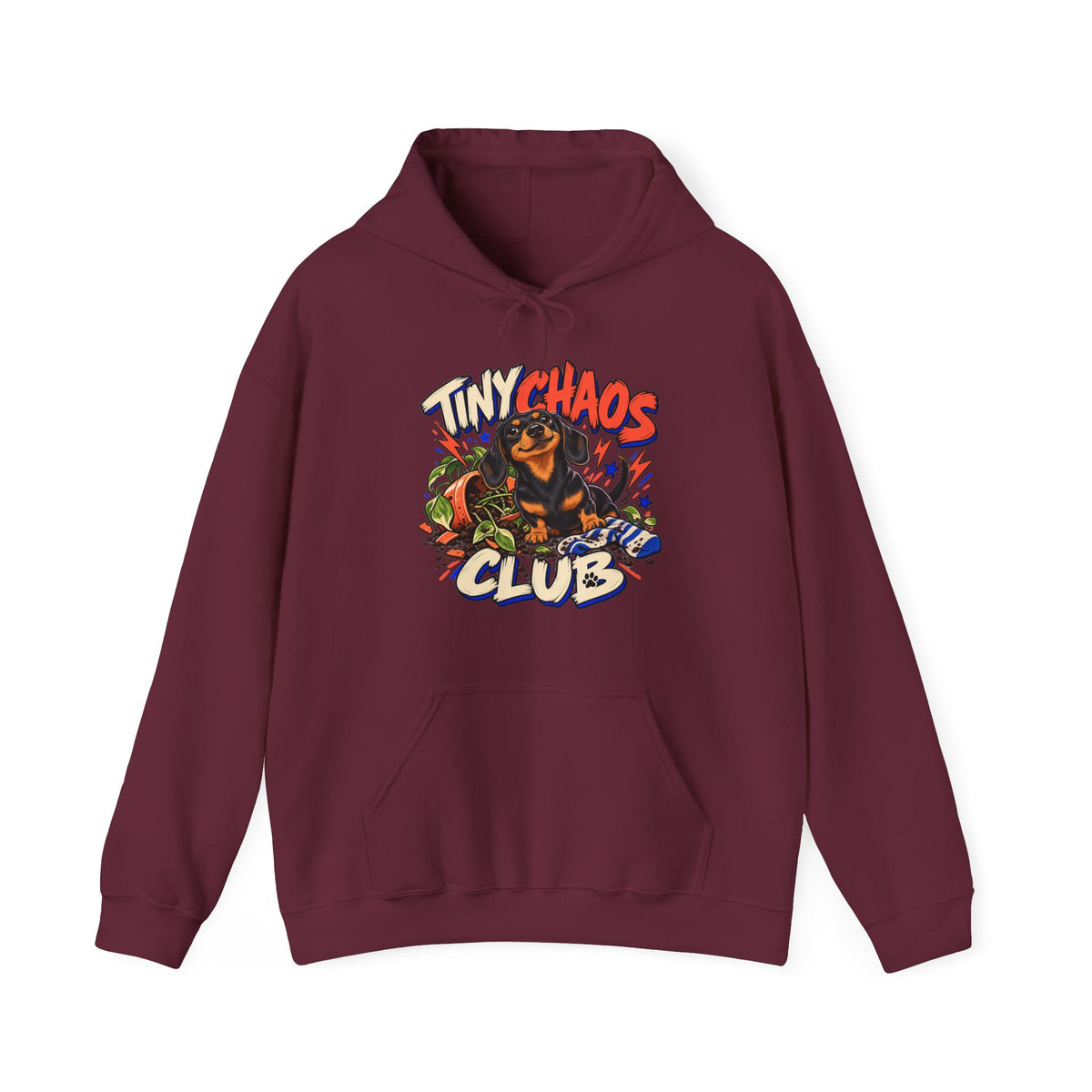 Tiny Chaos Club — Custom Pet Portrait Hoodie