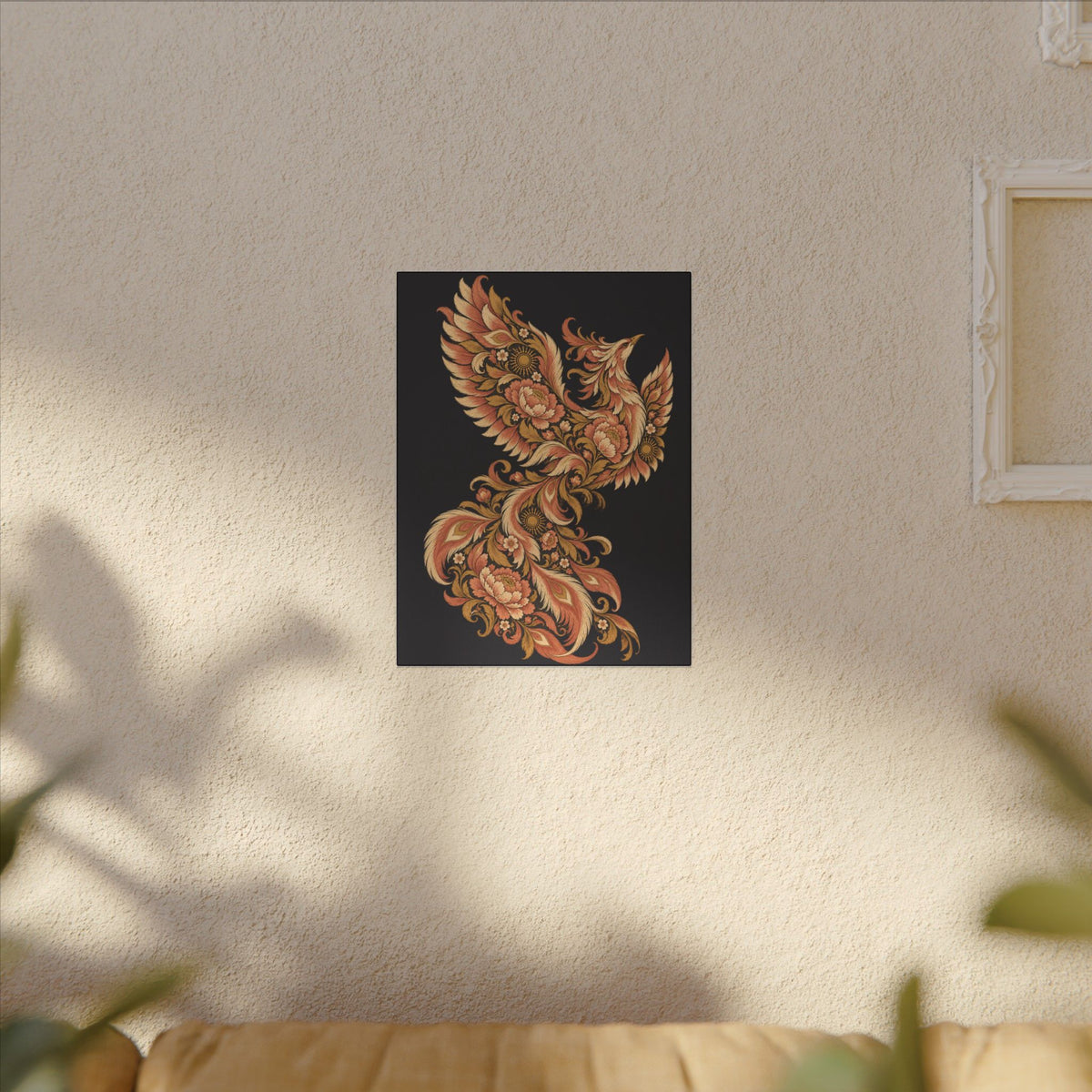 Phoenix Rising — Matte Stretched Canvas