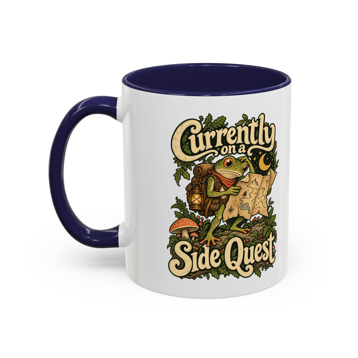 Currently on a Side Quest — Accent Mug