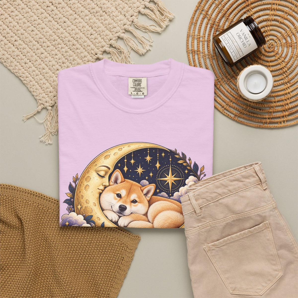 Love You to the Moon — Custom Pet Portrait Premium Tee