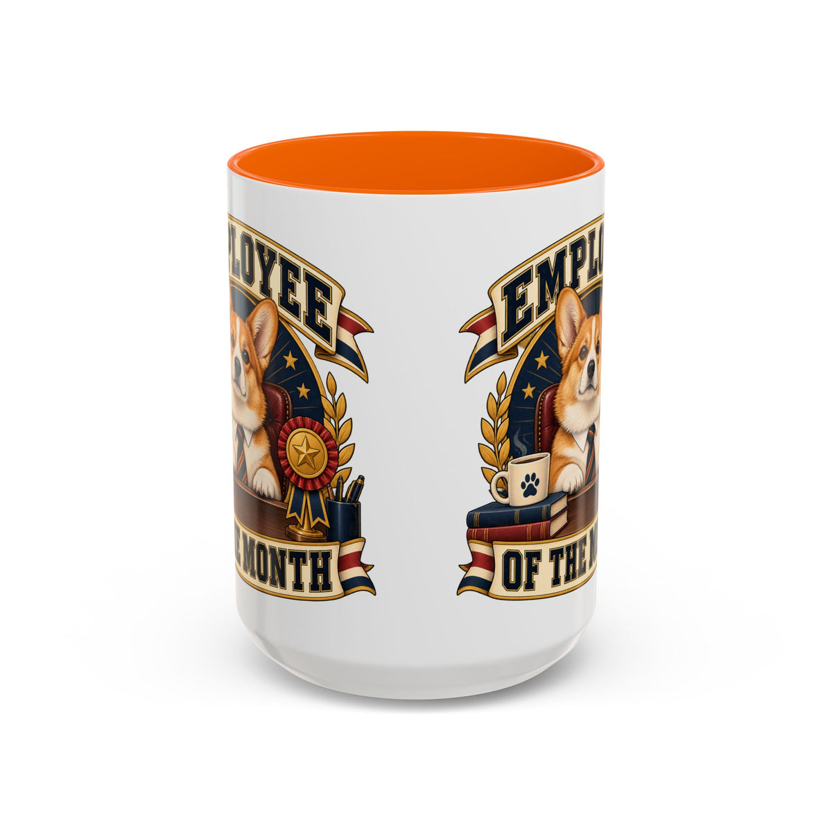 Employee of the Month — Custom Pet Portrait Accent Mug