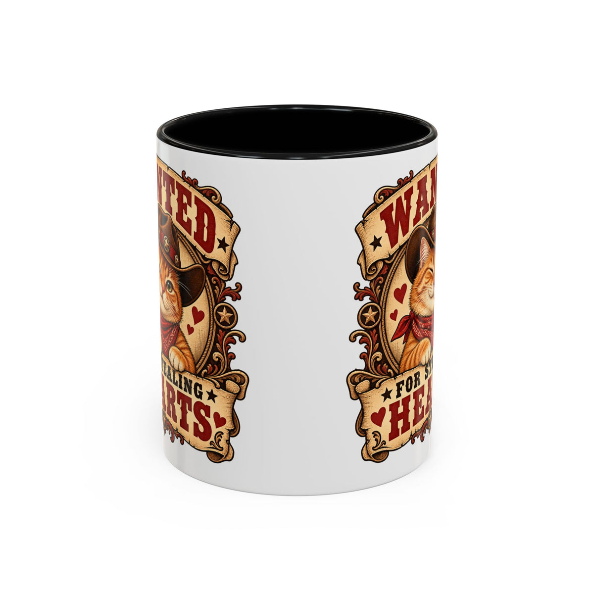 Heart Thief — Custom Pet Portrait Accent Mug