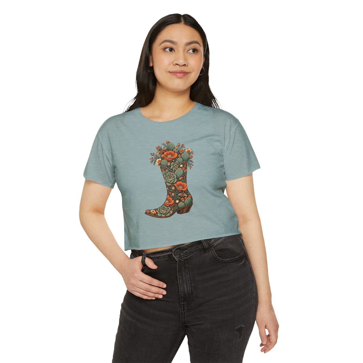 Afterglow Boot — Festival Crop Top