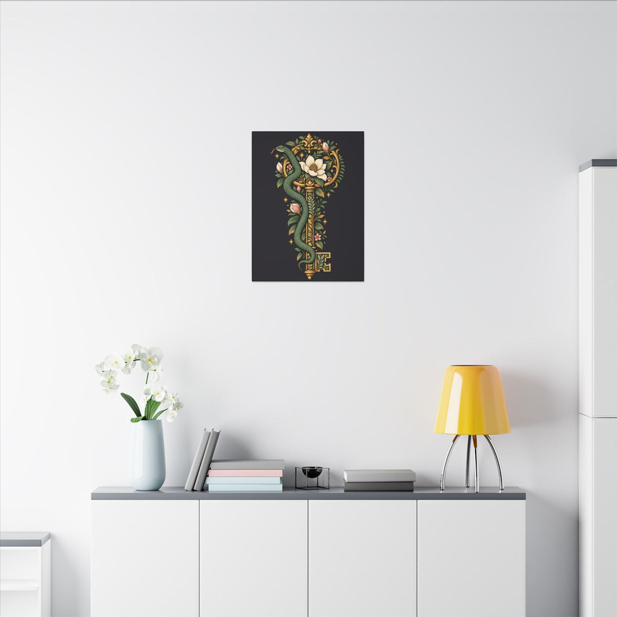 Magnolia Key — Matte Stretched Canvas