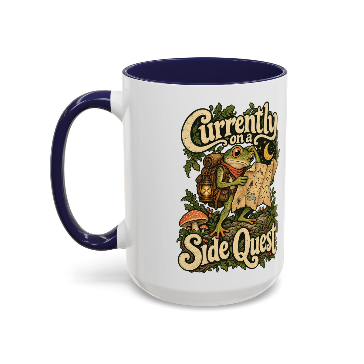 Currently on a Side Quest — Accent Mug
