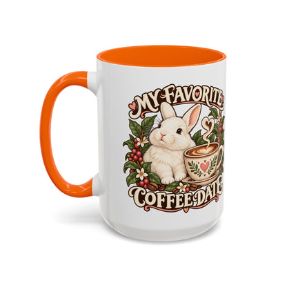 Coffee Companion — Custom Pet Portrait Accent Mug