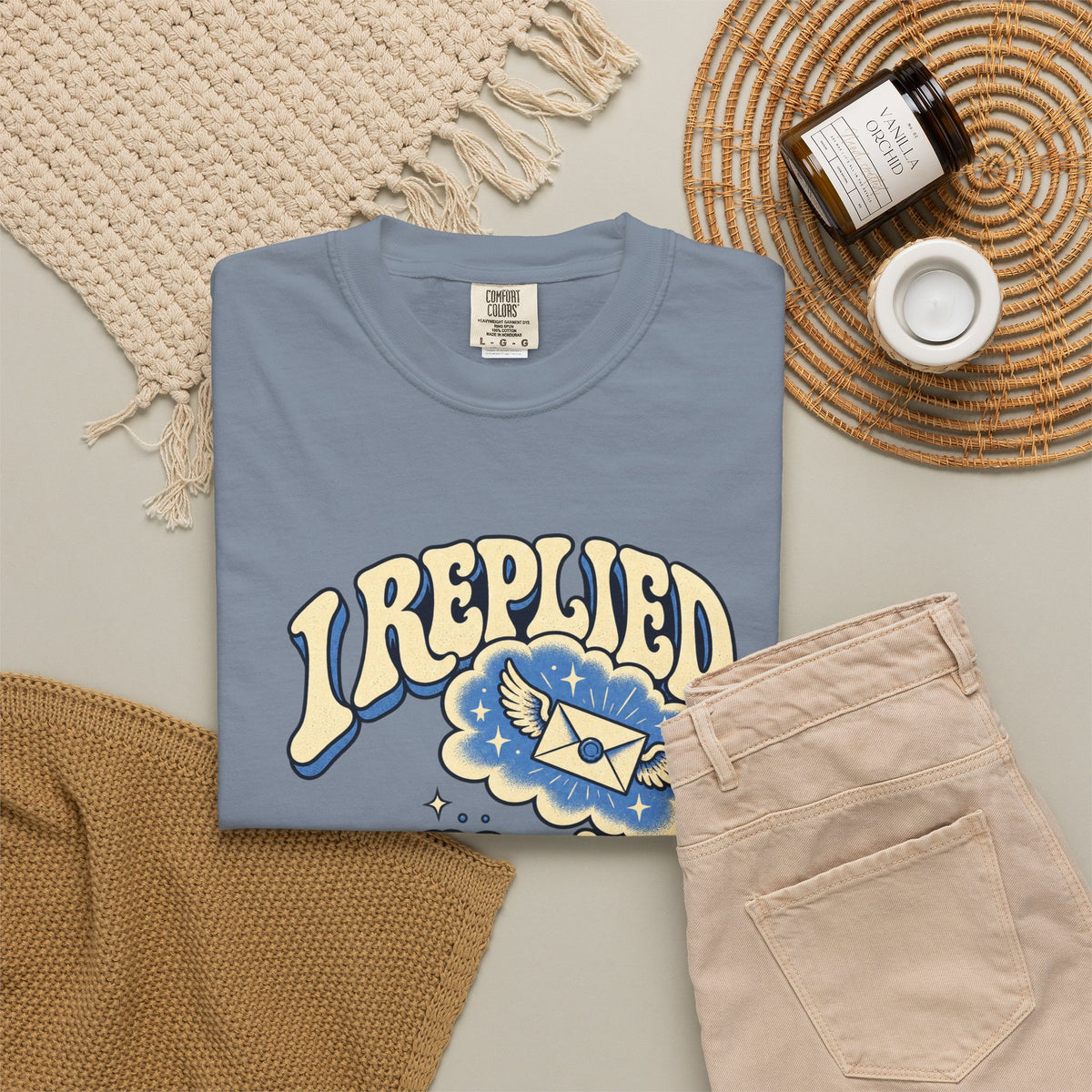I Replied in My Head — Garment-Dyed Tee