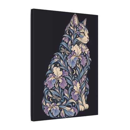 Iris Familiar — Matte Stretched Canvas