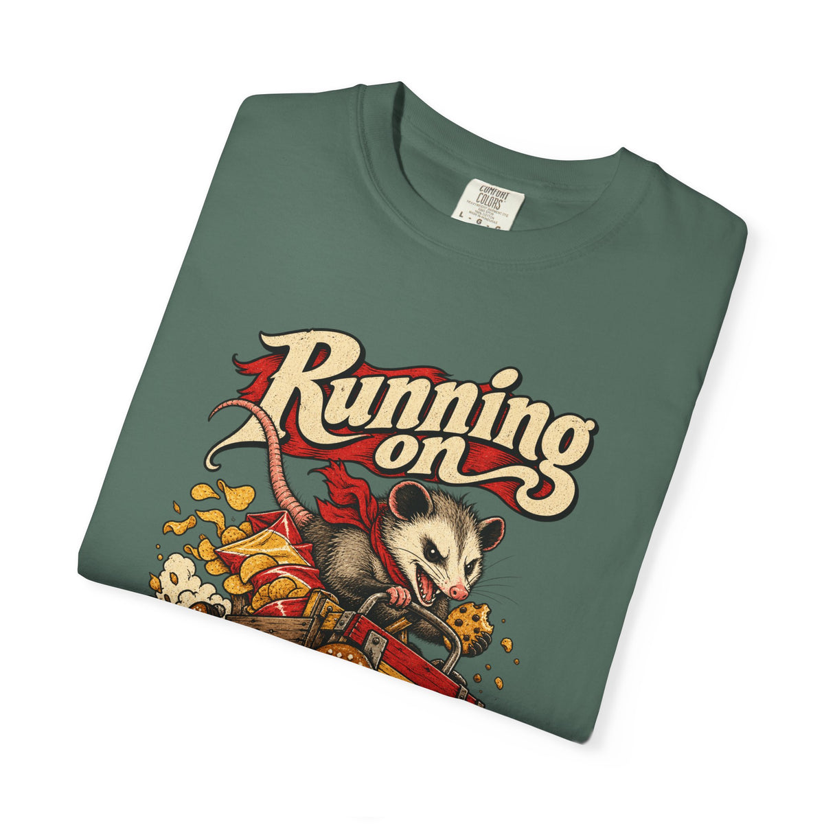 Running on Spite and Snacks — Garment-Dyed Tee