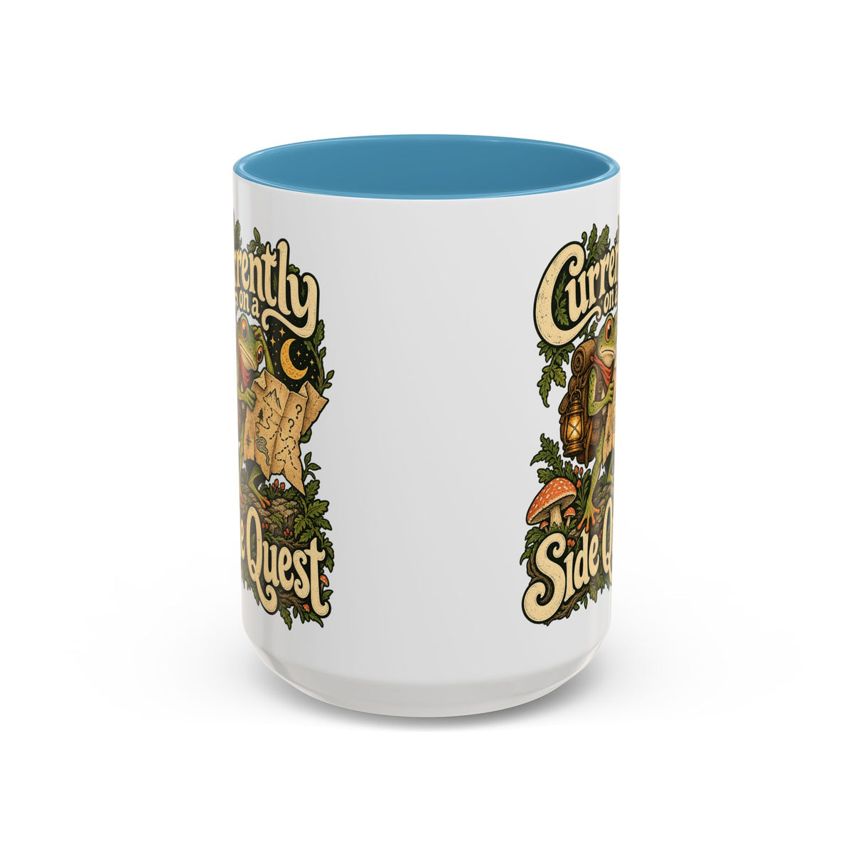 Currently on a Side Quest — Accent Mug
