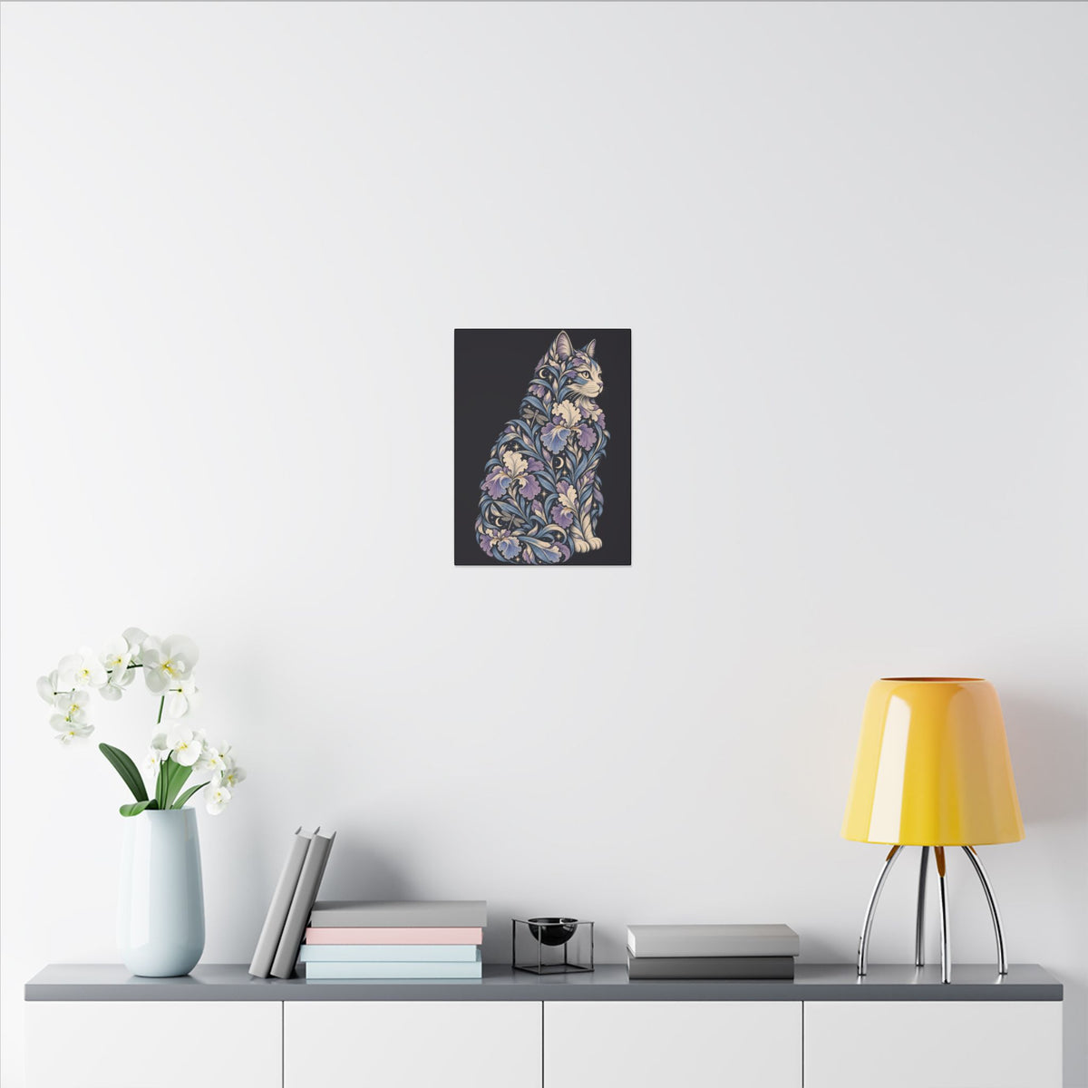 Iris Familiar — Matte Stretched Canvas