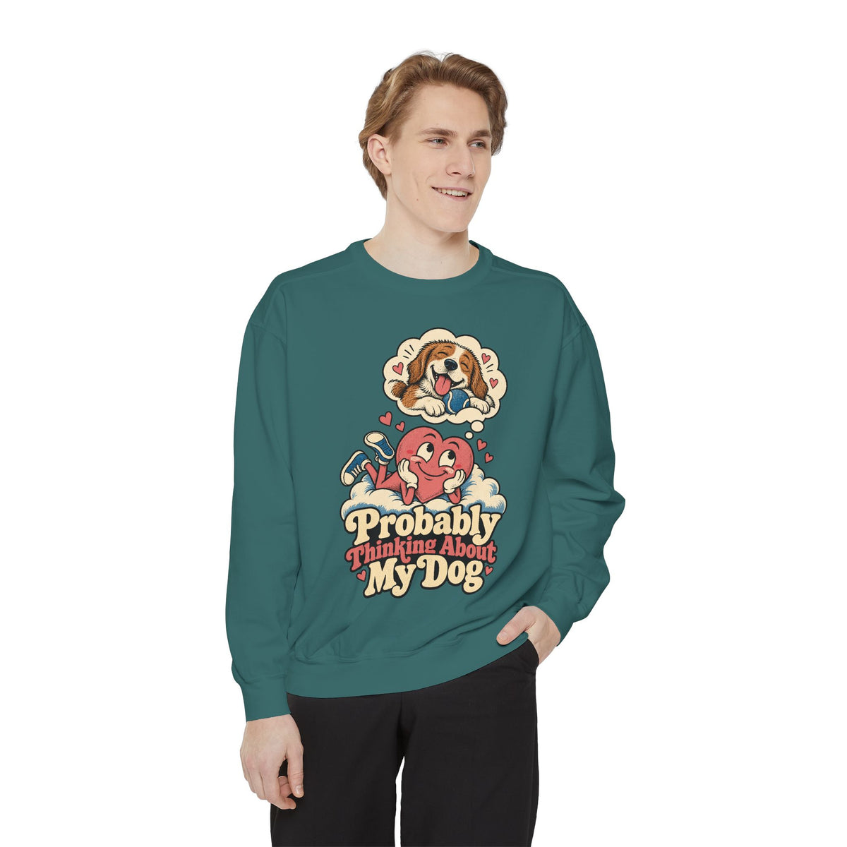 Your Pet, Your Crewneck — Custom Illustrated Pet Portrait