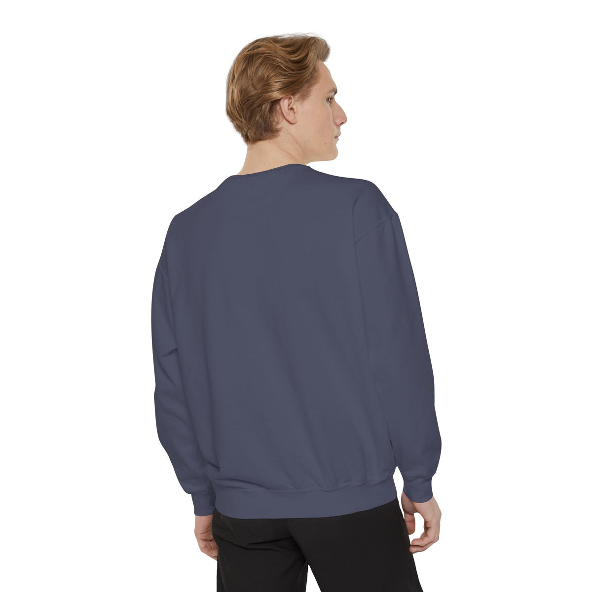 Please Hold, I'm Overthinking — Garment-Dyed Crewneck
