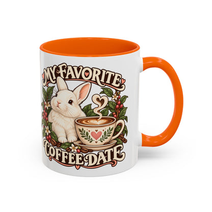 Coffee Companion — Custom Pet Portrait Accent Mug