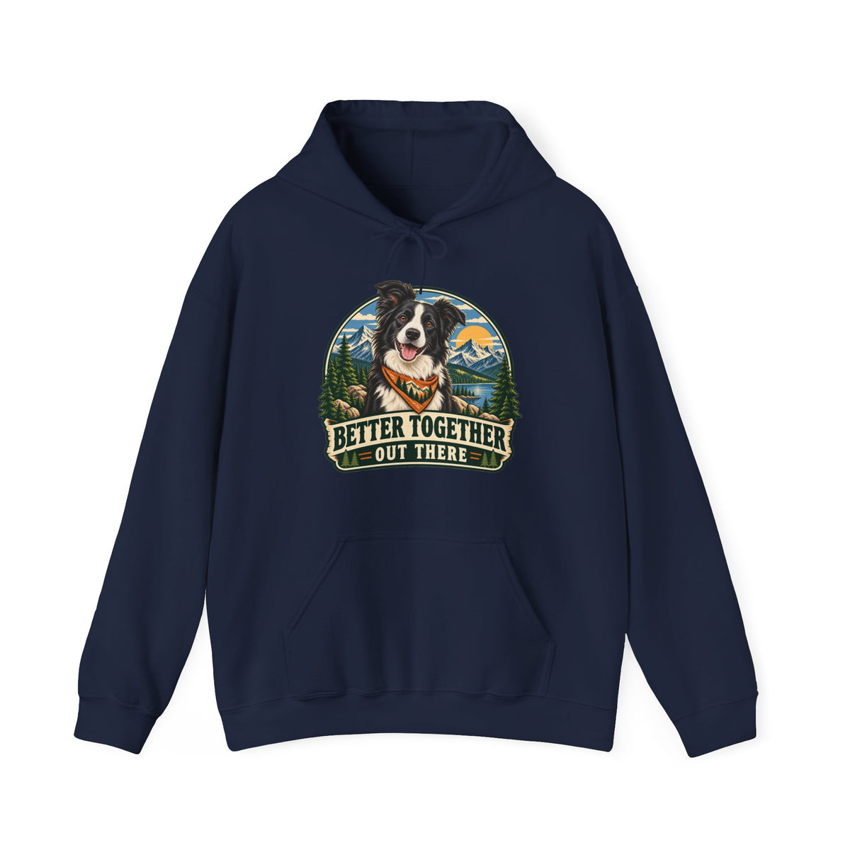 Adventure Buddy — Custom Pet Portrait Hoodie