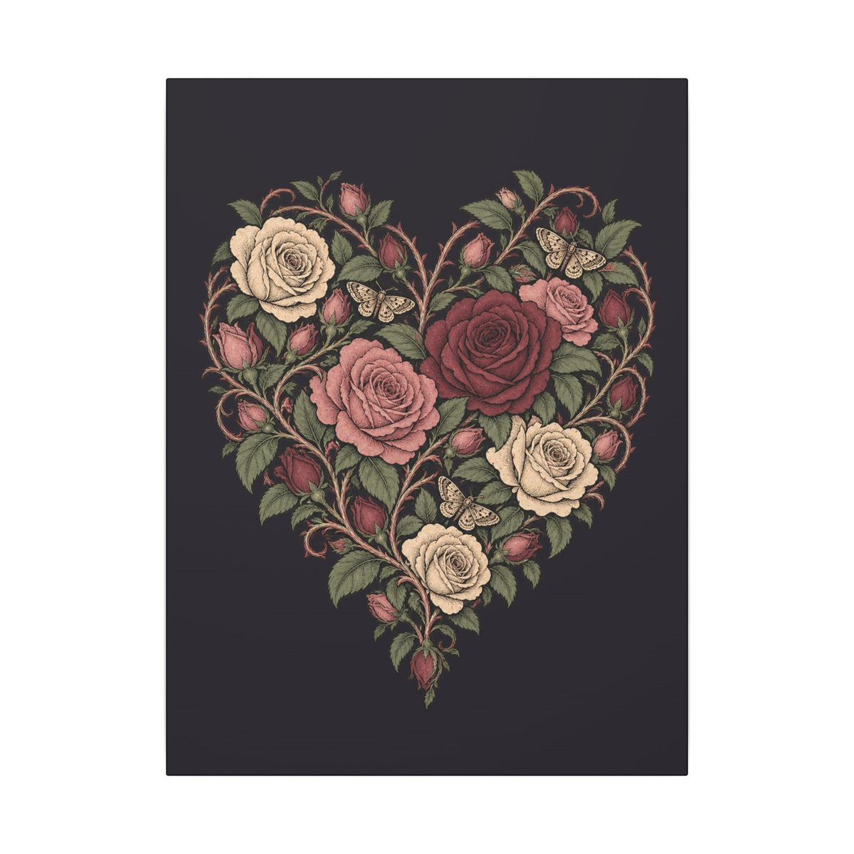 Thornheart — Matte Stretched Canvas