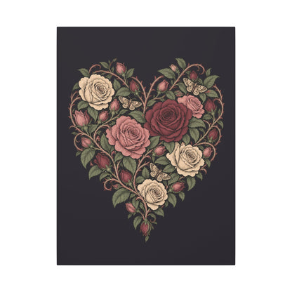 Thornheart — Matte Stretched Canvas