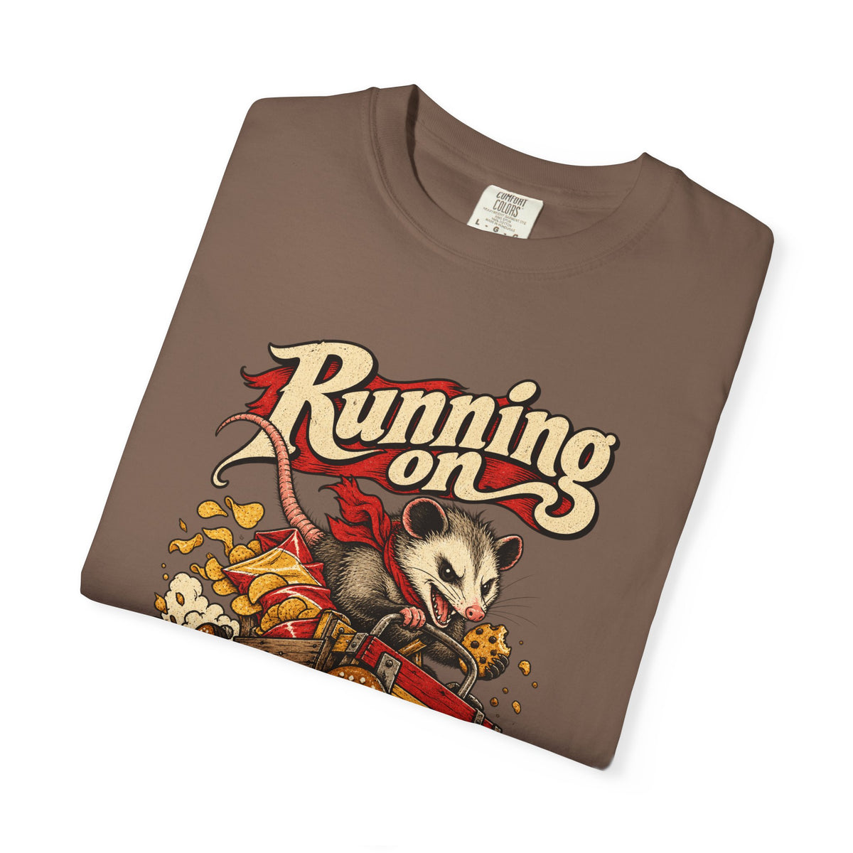 Running on Spite and Snacks — Garment-Dyed Tee