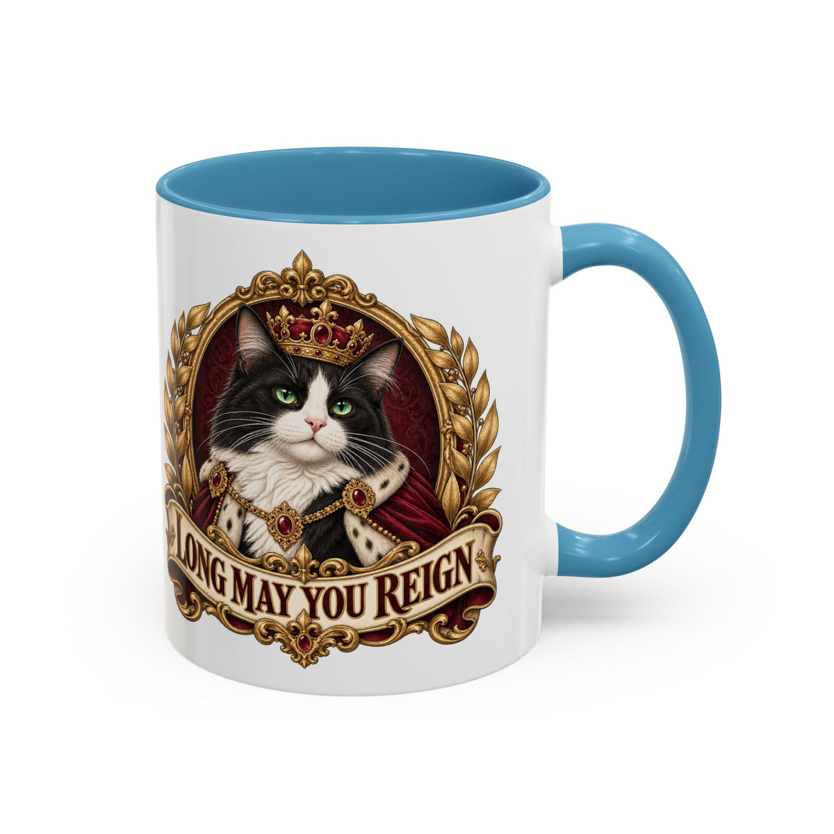 Royal Pet — Custom Pet Portrait Accent Mug