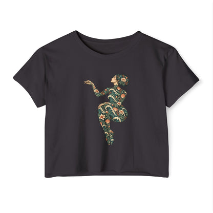 Lunar Tide Muse — Festival Crop Top