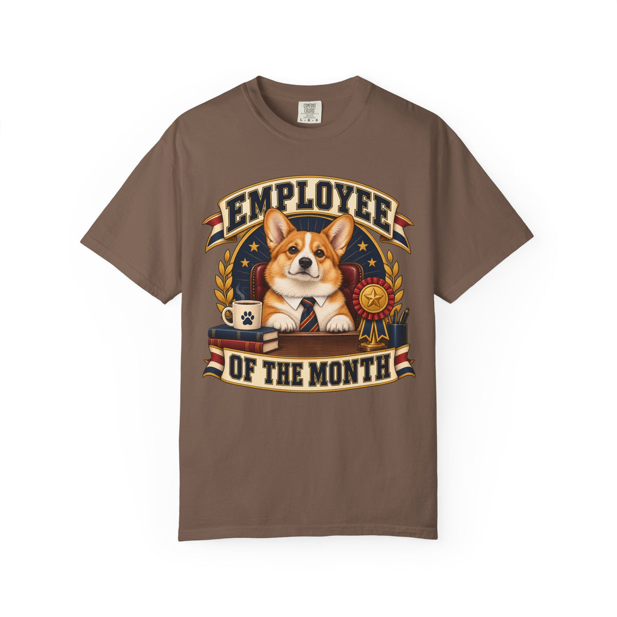 Employee of the Month — Custom Pet Portrait Premium Tee