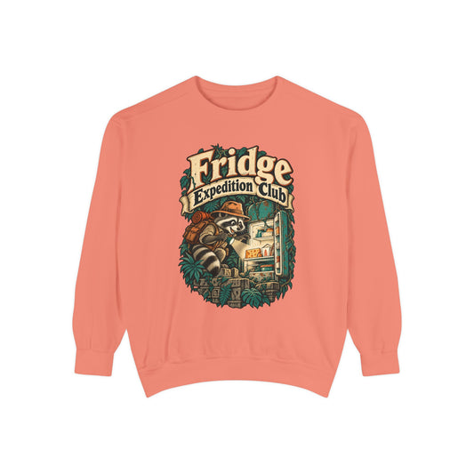 Fridge Expedition Club — Garment-Dyed Crewneck