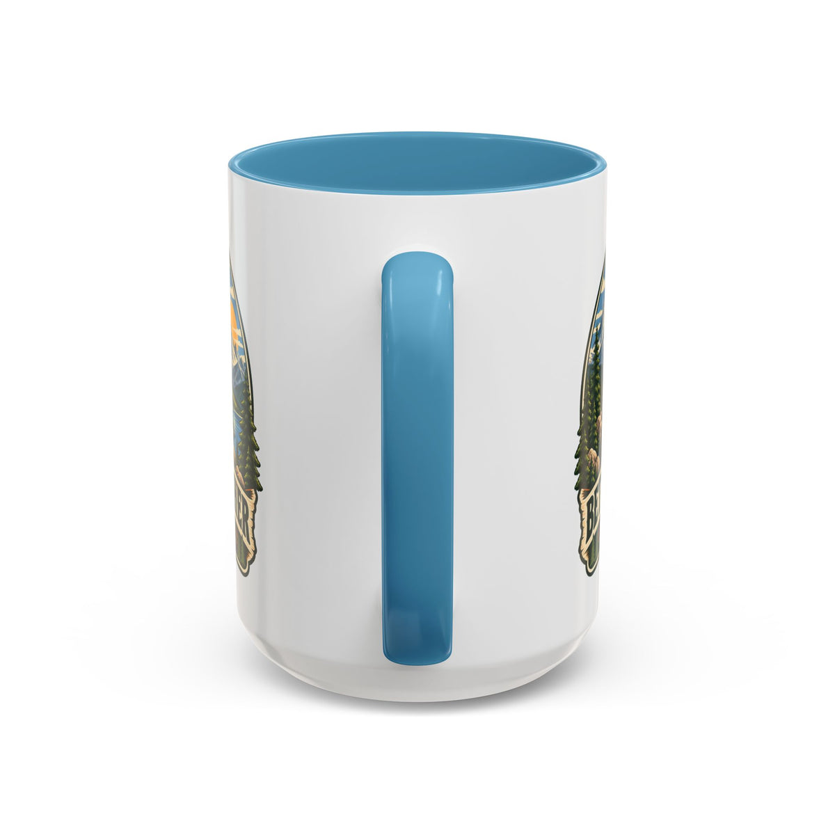 Adventure Buddy — Custom Pet Portrait Accent Mug