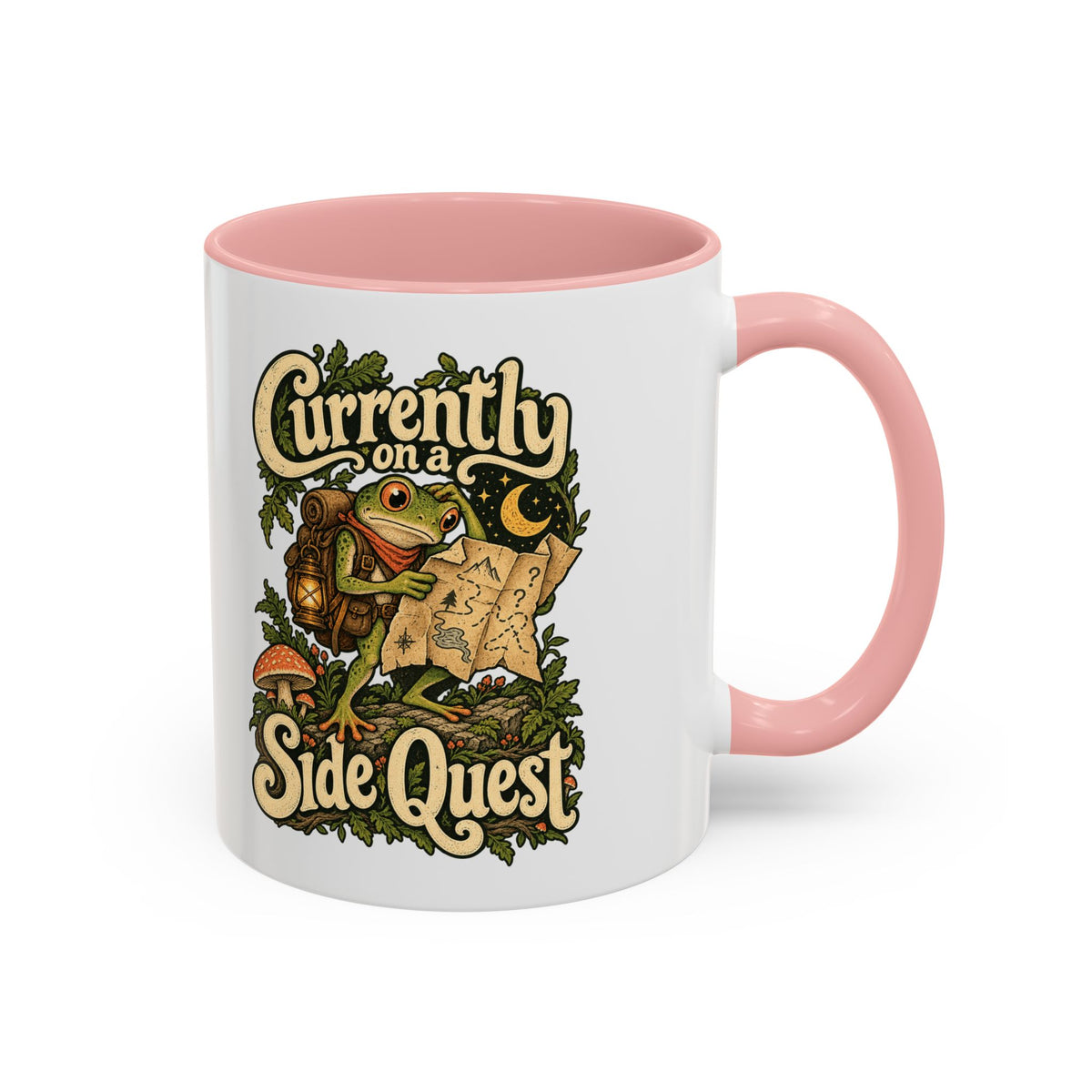 Currently on a Side Quest — Accent Mug