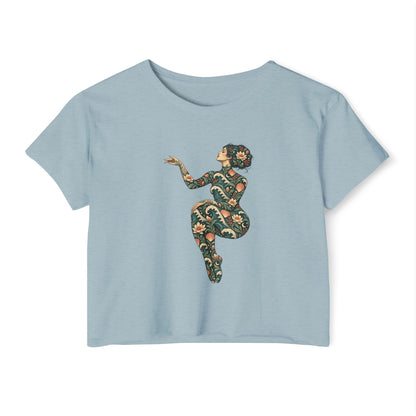 Lunar Tide Muse — Festival Crop Top