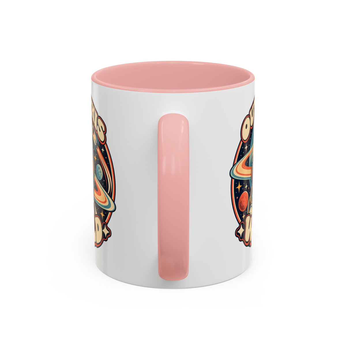 Space Cadet — Custom Pet Portrait Accent Mug