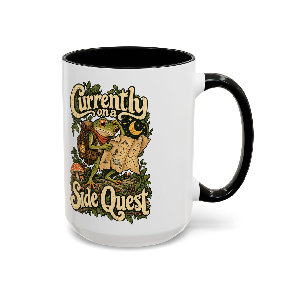 Currently on a Side Quest — Accent Mug