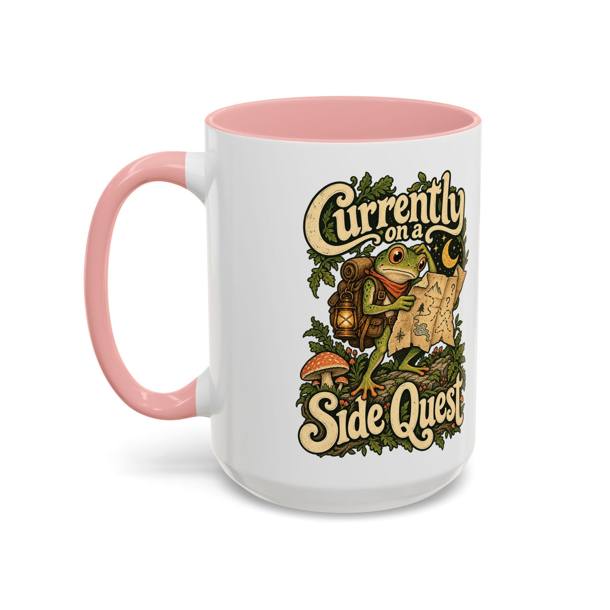 Currently on a Side Quest — Accent Mug