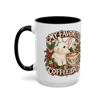 Coffee Companion — Custom Pet Portrait Accent Mug
