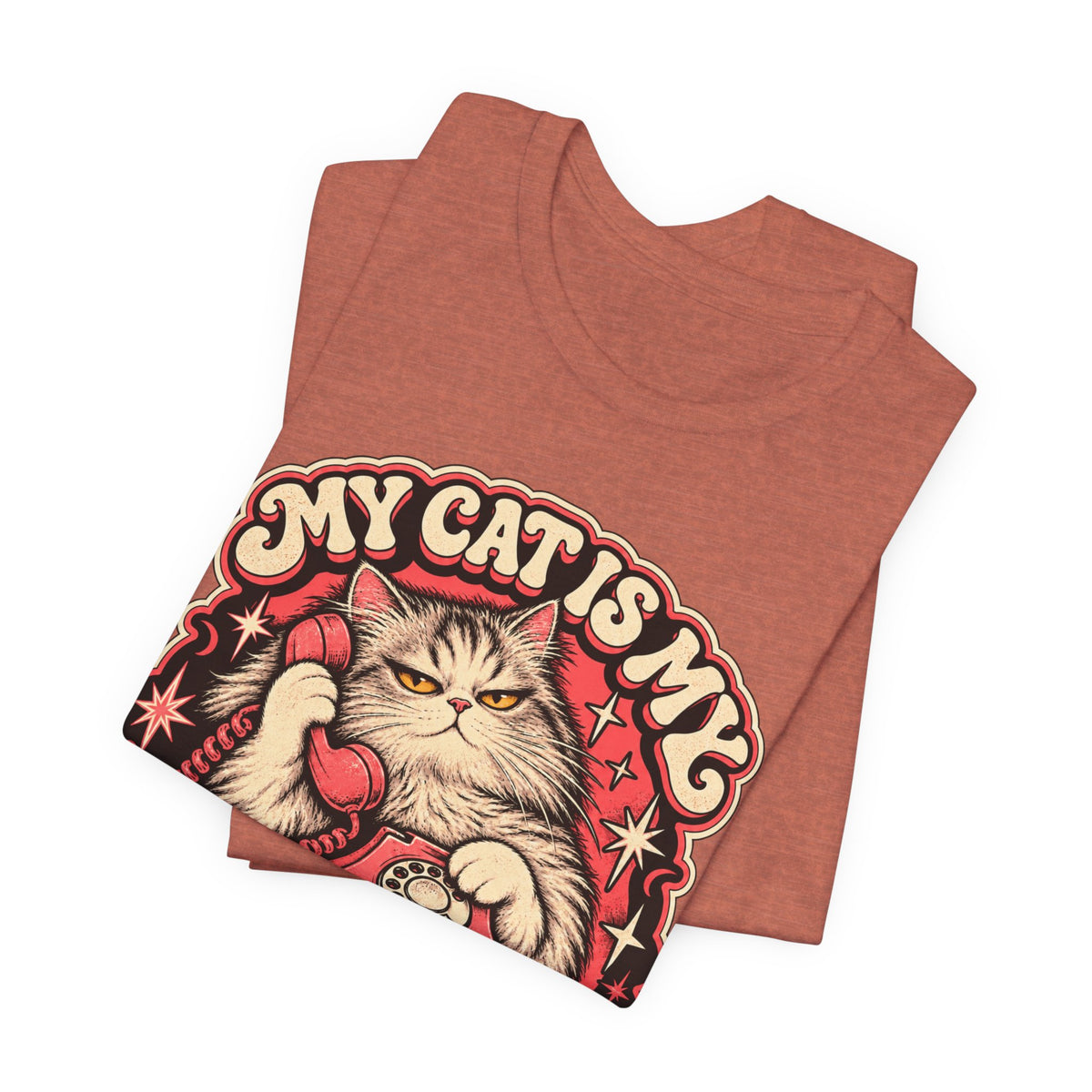 My Cat Is My Emergency Contact — Unisex Tee