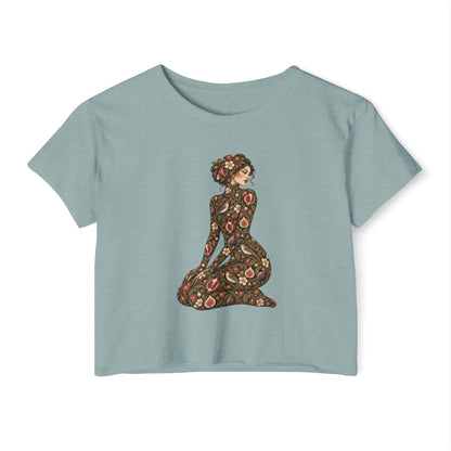 Wild Orchard Muse — Festival Crop Top